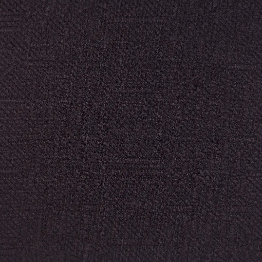 China Fabric for Jackets Jacquard Knit Fabric Polyester Spandex purple color buy from China wholesaler bulk order at wholesale price free worldwide shipping Alibaba