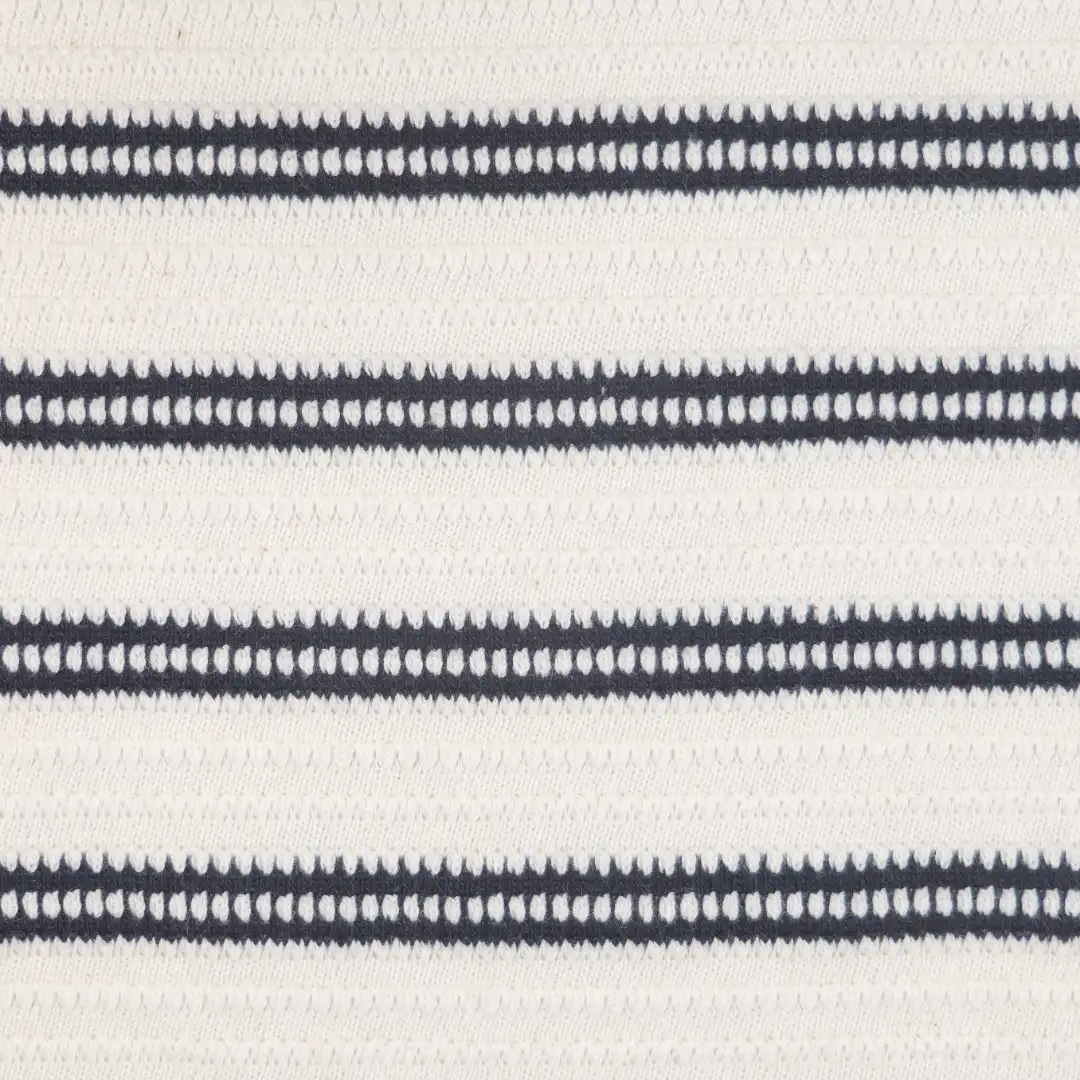 China Fabric for T-Shirt,Polo Shirt Jacquard Knit Fabric Polyester Spandex white&black color buy from China wholesaler bulk order at wholesale price free worldwide shipping Alibaba