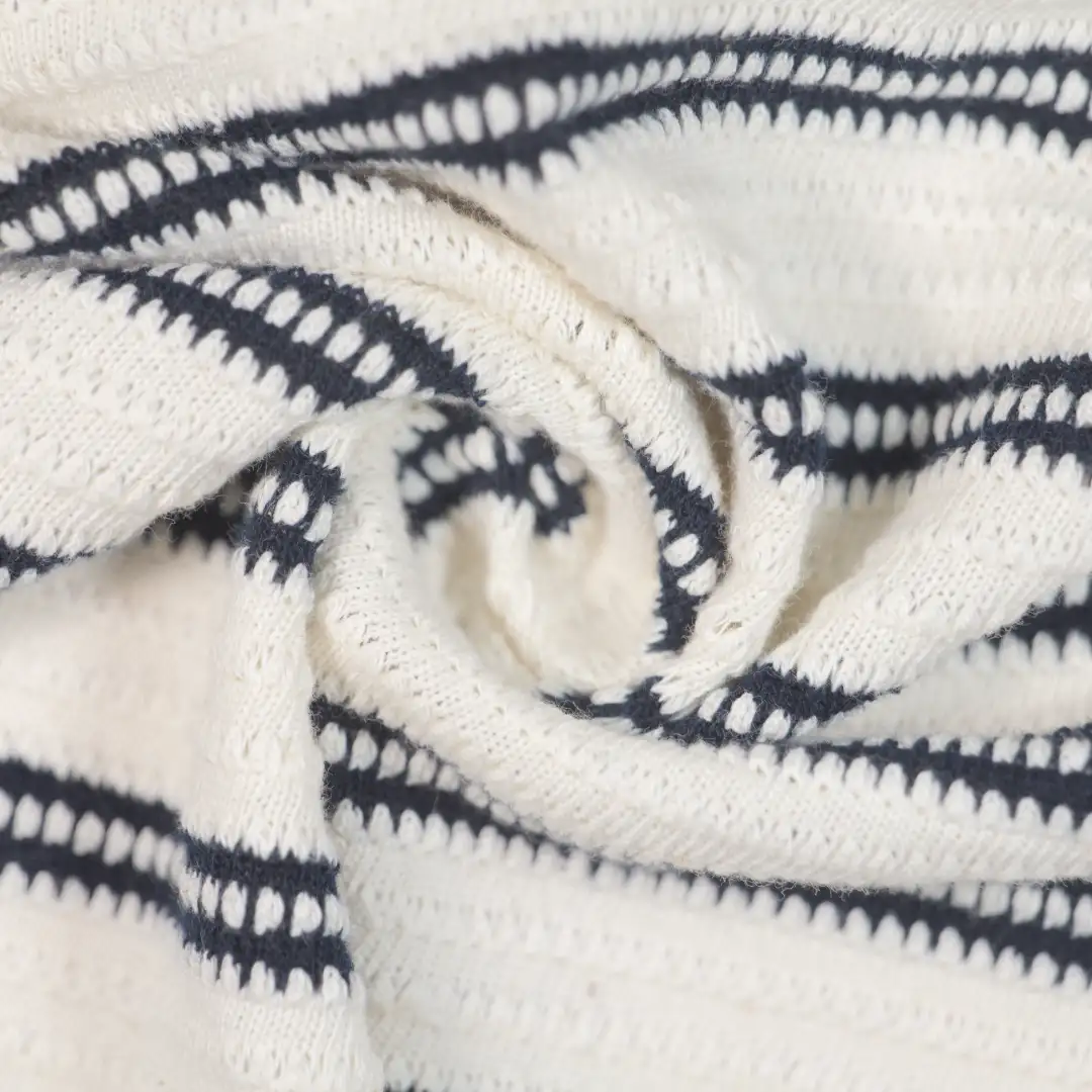 China Fabric for T-Shirt,Polo Shirt Jacquard Knit Fabric Polyester Spandex white&black color buy from China wholesaler bulk order at wholesale price free worldwide shipping Alibaba