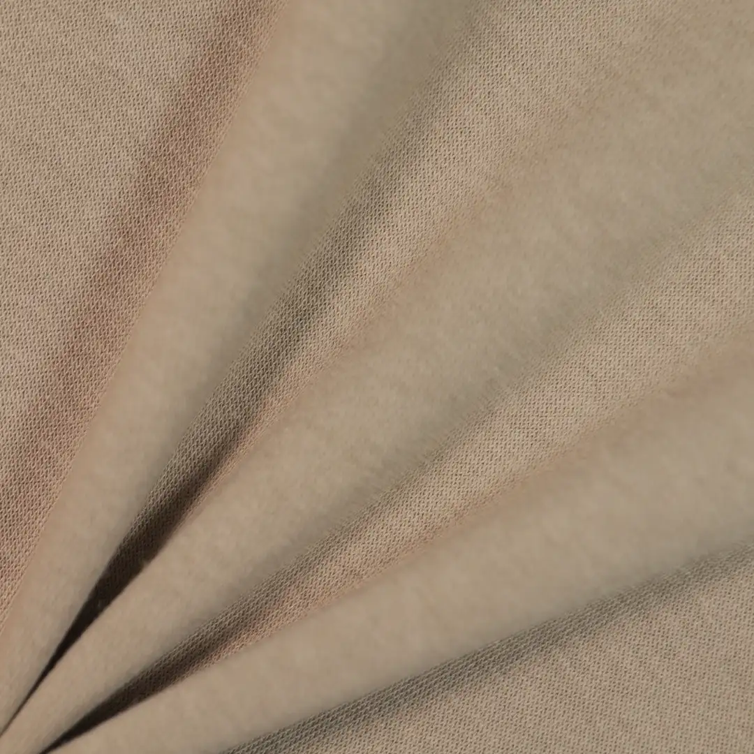 China Fabric for Hoodie Fleece Knit Fabric Cotton Polyester army green color buy from China wholesaler bulk order at wholesale price free worldwide shipping Alibaba
