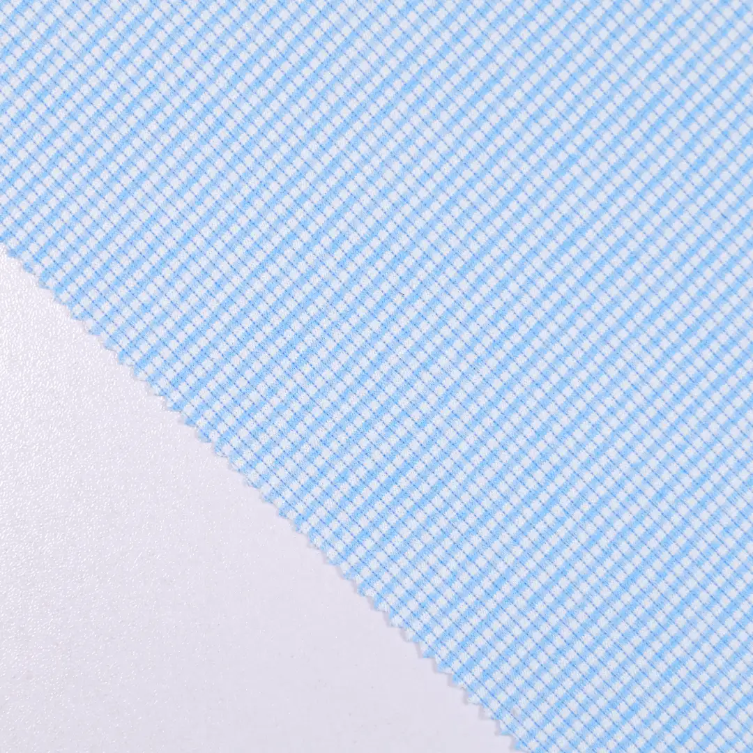 China Fabric for T-Shirt,Polo Shirt Jacquard Knit Fabric Polyester blue color buy from China wholesaler bulk order at wholesale price free worldwide shipping Alibaba