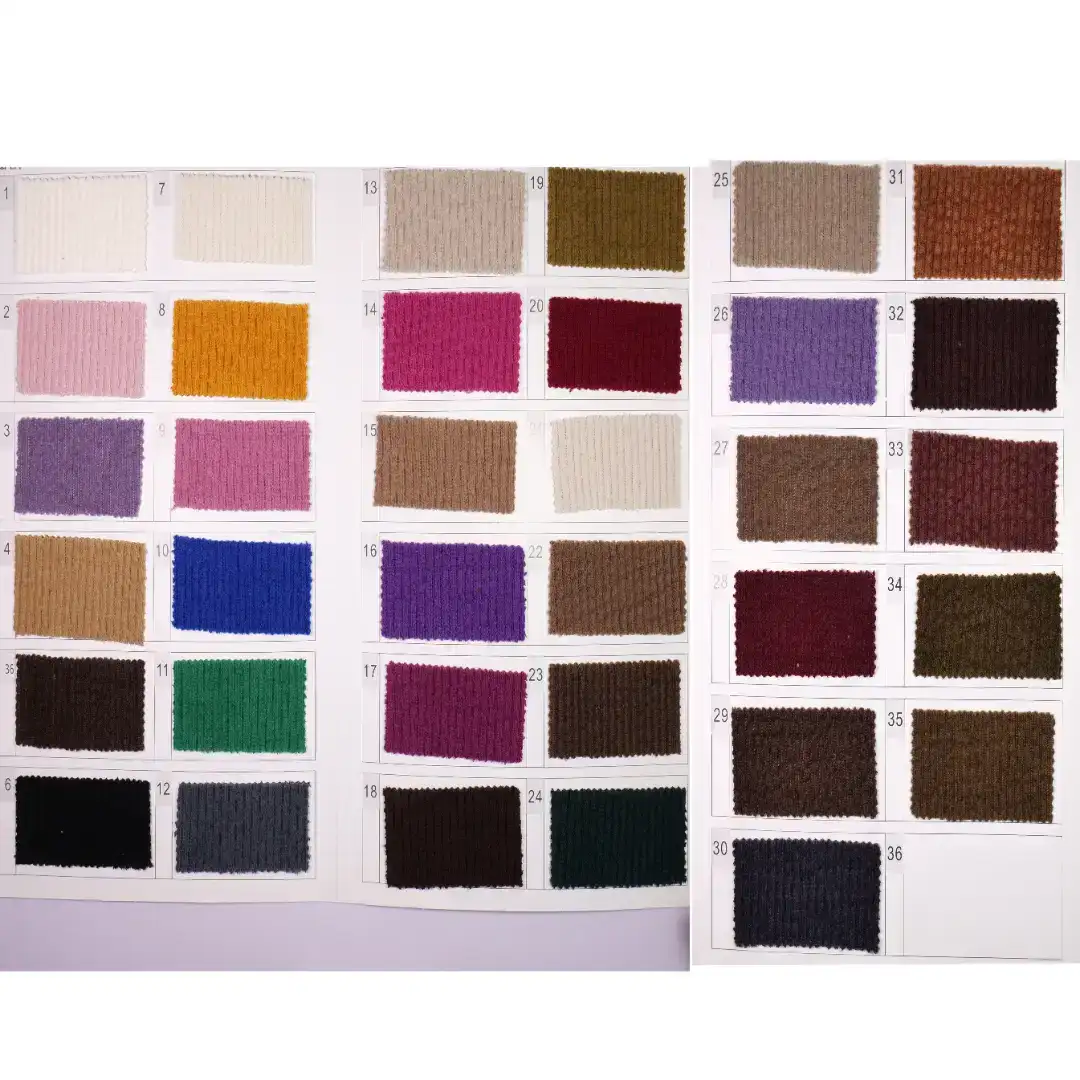 China Fabric for Jackets,Skirt,Over Shirt knitted Corduroy Knit Fabric Polyester Spandex Brown color buy from China wholesaler bulk order at wholesale price free worldwide shipping Alibaba