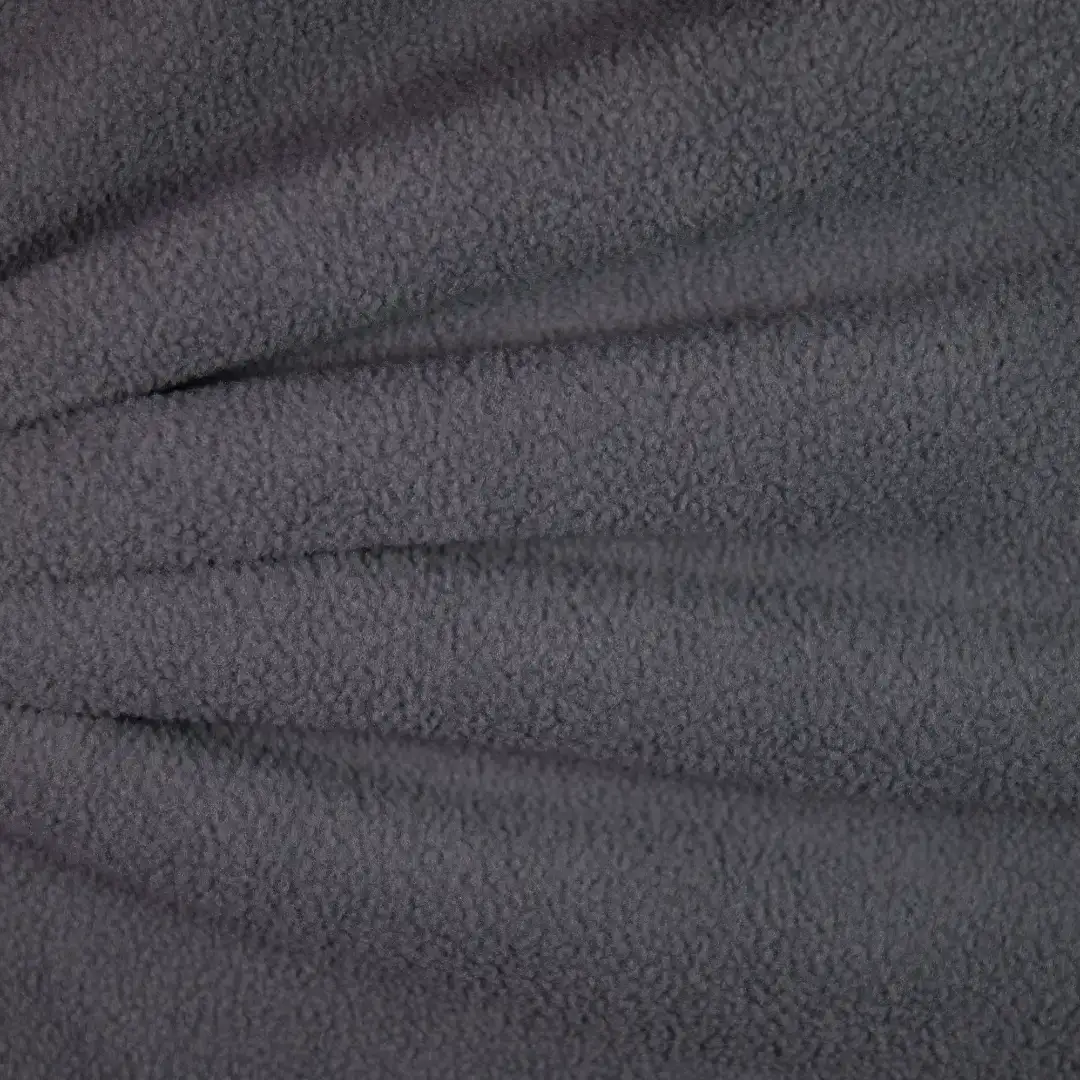 China Fabric for Hoodie,Pajamas,Loungewear Polar Fleece Knit Fabric Polyester gray color buy from China wholesaler bulk order at wholesale price free worldwide shipping Alibaba