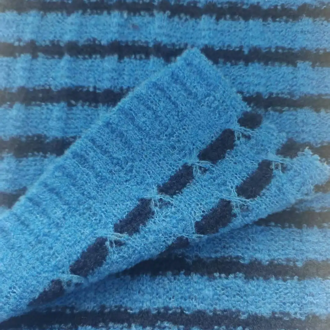 China Yarn for Open Cardigan (Sweater),Full-Zipper Cardigan (Sweater),Half-Zipper Cardigan (Sweater) Boucle Yarn Fancy Yarn Wool Nylon Blue color buy from China wholesaler bulk order at wholesale price free worldwide shipping Alibaba