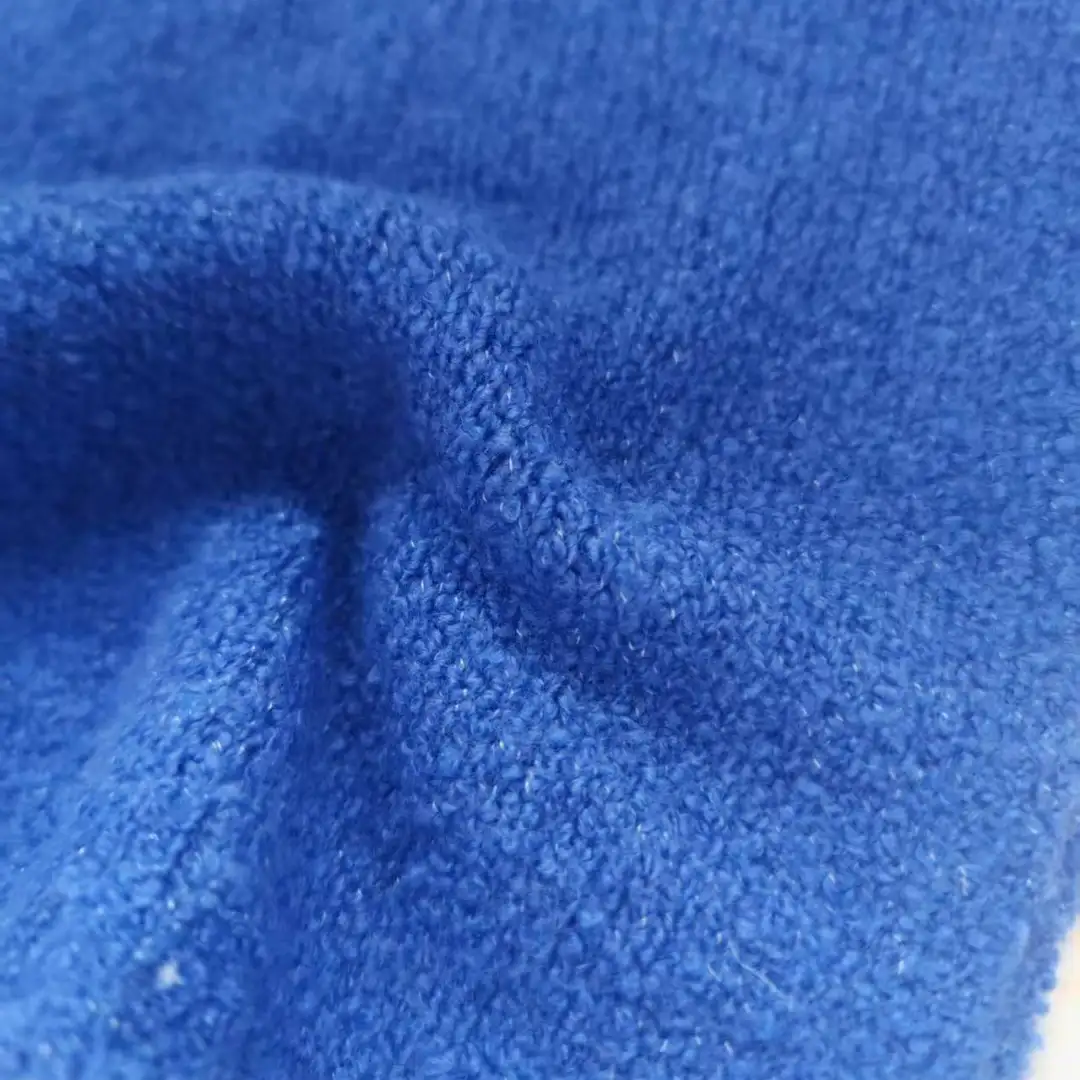 China Yarn for Open Cardigan (Sweater),Full-Zipper Cardigan (Sweater),Half-Zipper Cardigan (Sweater),Shirt Long Sleeve Button (Sweater) Boucle Yarn Fancy Yarn BCI Cotton Acrylic Nylon RWS Wool Spandex Blue color buy from China wholesaler bulk order at wholesale price free worldwide shipping Alibaba