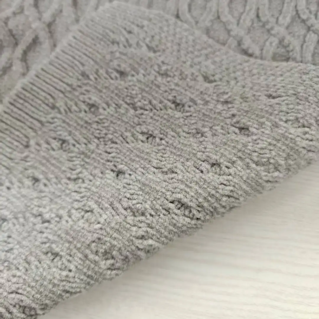 China Yarn for Open Cardigan (Sweater),Full-Zipper Cardigan (Sweater),Half-Zipper Cardigan (Sweater) Shiny Chenille Fancy Yarn Nylon Cotton Gray color buy from China wholesaler bulk order at wholesale price free worldwide shipping Alibaba
