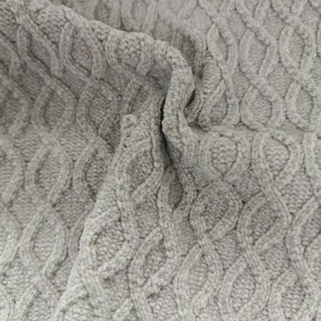 China Yarn for Open Cardigan (Sweater),Full-Zipper Cardigan (Sweater),Half-Zipper Cardigan (Sweater) Shiny Chenille Fancy Yarn Nylon Cotton Gray color buy from China wholesaler bulk order at wholesale price free worldwide shipping Alibaba