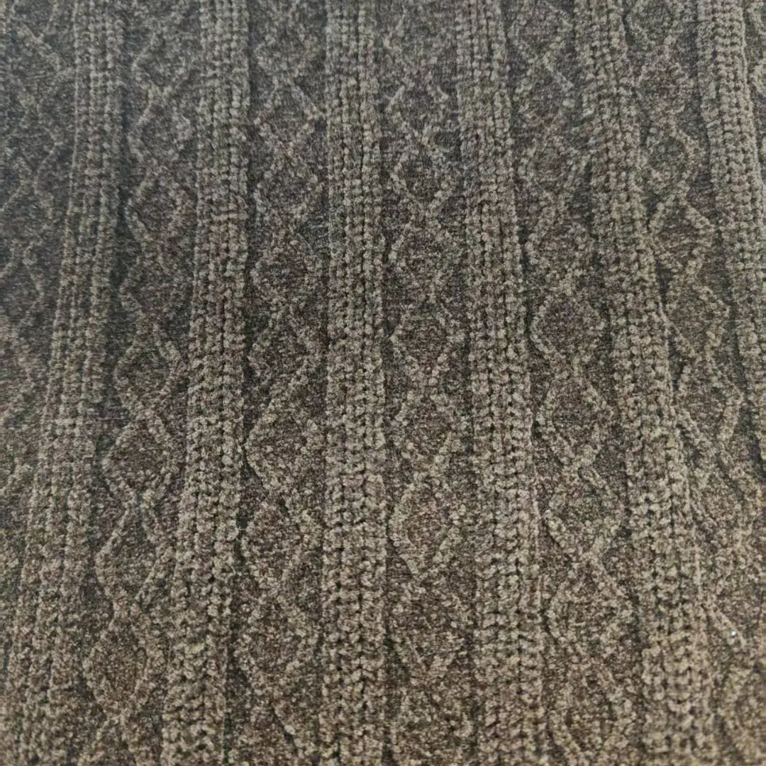China Yarn for Open Cardigan (Sweater),Full-Zipper Cardigan (Sweater),Half-Zipper Cardigan (Sweater) Shiny Chenille Fancy Yarn Acrylic Rayon Nylon Spandex brown color buy from China wholesaler bulk order at wholesale price free worldwide shipping Alibaba
