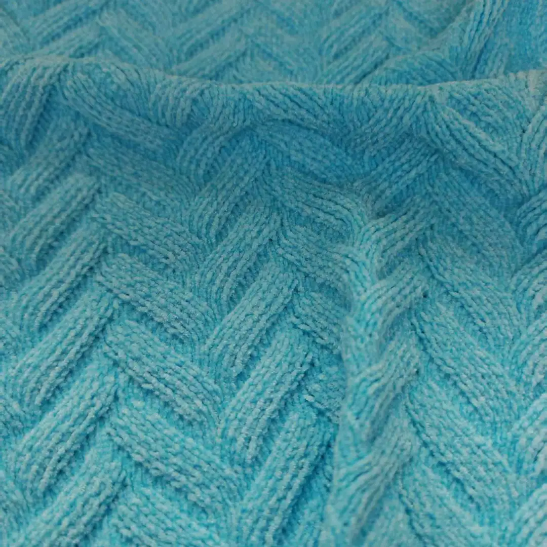 China Yarn for Full-Zipper Cardigan (Sweater),Shirt Long Sleeve Zipper (Sweater),Knitted Jacket (Sweater),Dresses (Cardigan Button) (Sweater) Shiny Chenille Fancy Yarn Rayon Polyester Blue color buy from China wholesaler bulk order at wholesale price free worldwide shipping Alibaba