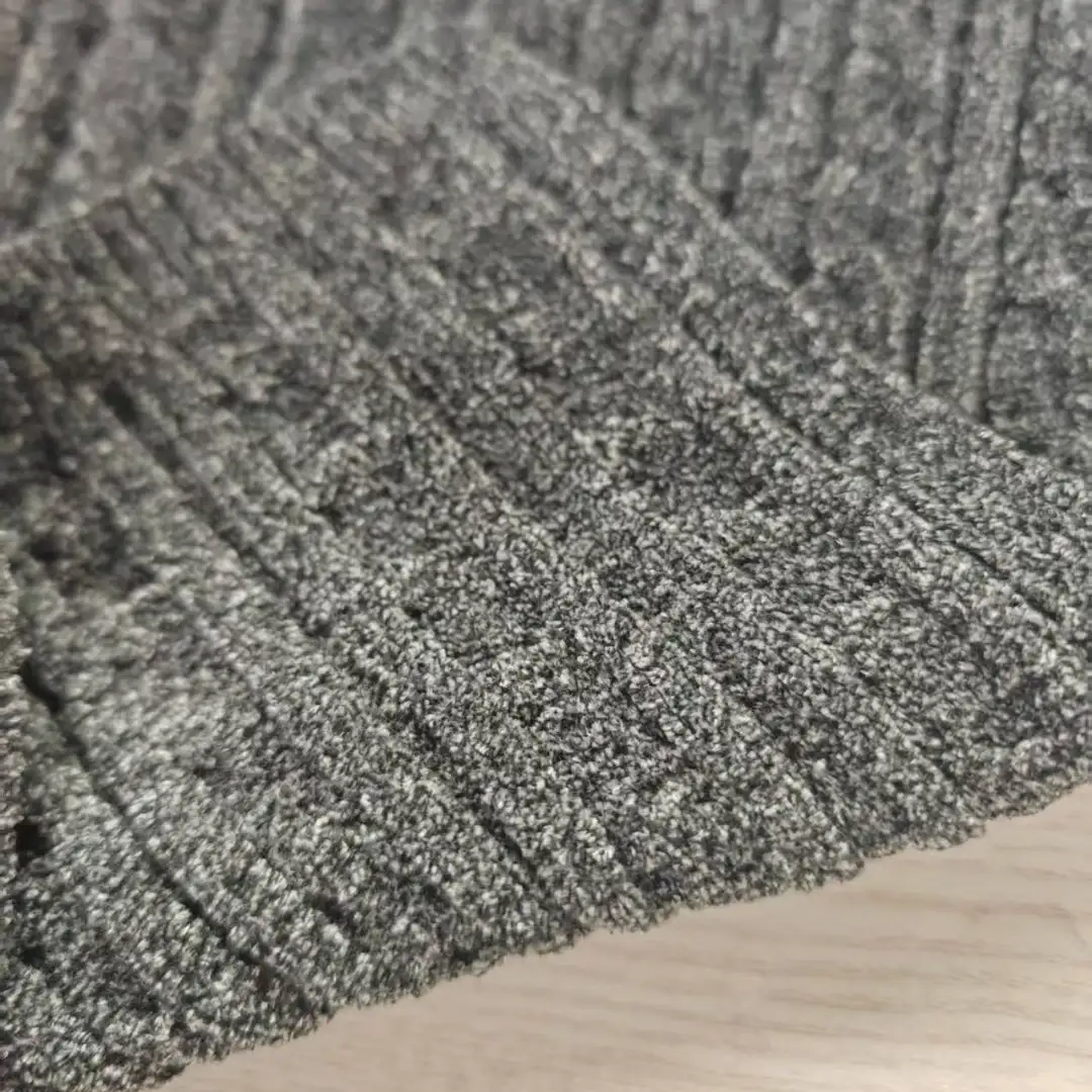 China Yarn for Full-Zipper Cardigan (Sweater),Half-Zipper Cardigan (Sweater),Shirt Long Sleeve Zipper (Sweater),Shirt Half Sleeve Button (Sweater) Shiny Chenille Fancy Yarn Acrylic Rayon Dark gray color buy from China wholesaler bulk order at wholesale price free worldwide shipping Alibaba