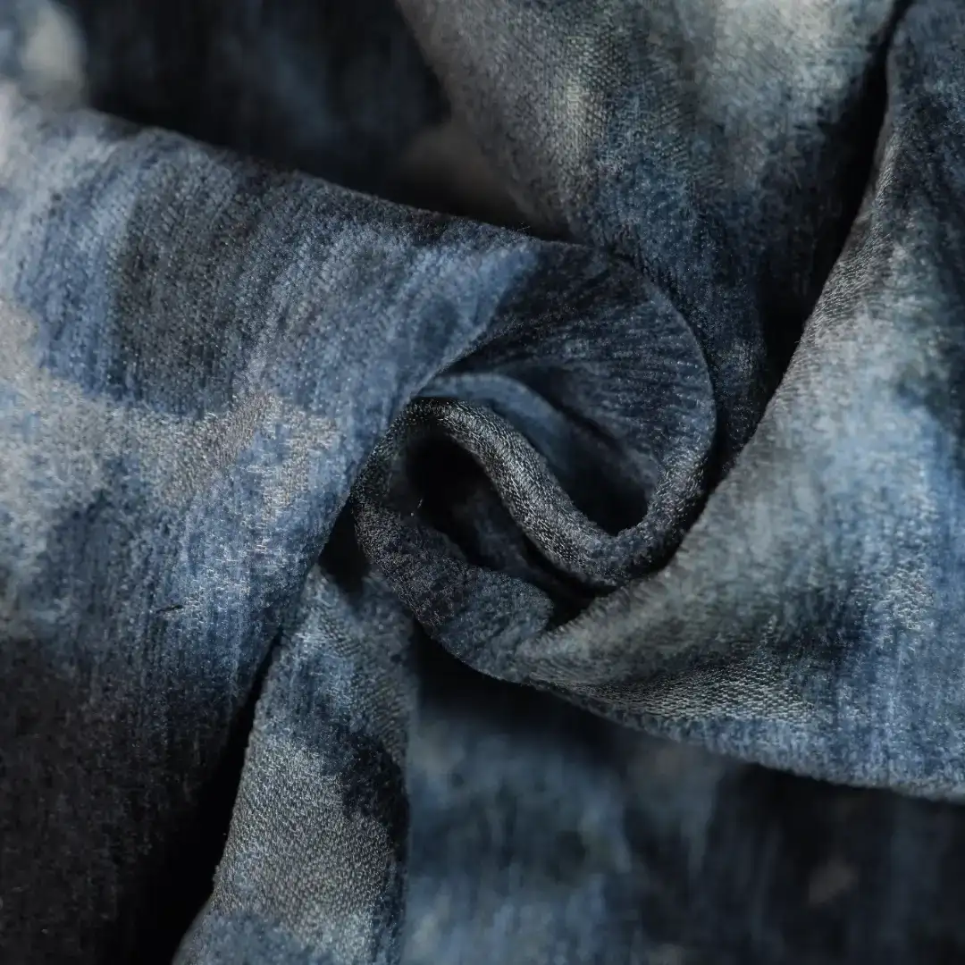 China Fabric for Jackets,Trench Coat Jacquard Woven Blended Fabric Polyester Acrylic Nylon RWS Wool Silk BULE 1 color buy from China wholesaler bulk order at wholesale price free worldwide shipping Alibaba