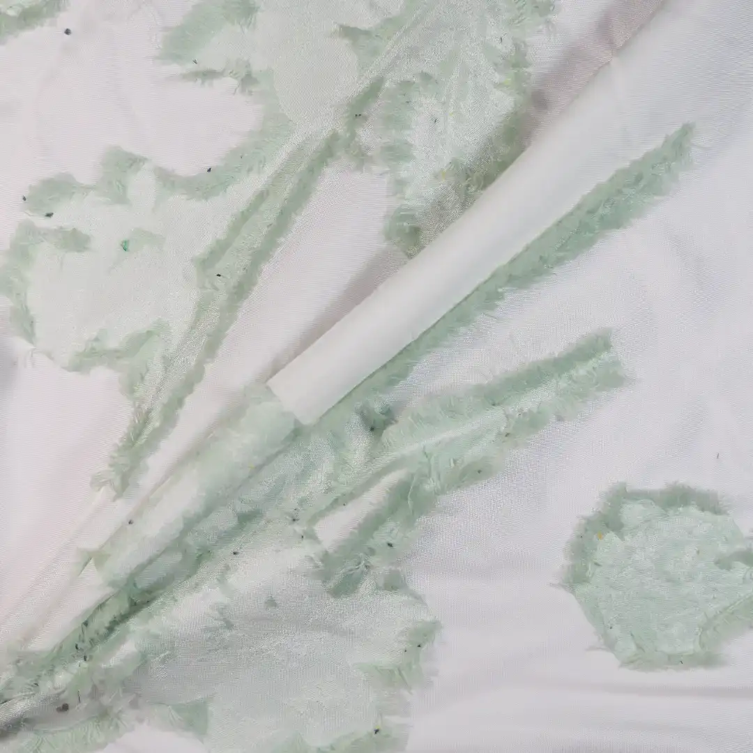 China Fabric for Shirt,Skirt Jacquard Woven Blended Fabric Synthetic Silk Acrylic Polyester Silk Wool green 3 color buy from China wholesaler bulk order at wholesale price free worldwide shipping Alibaba