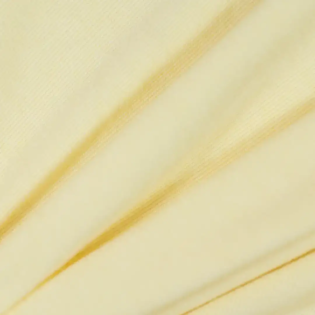 China Fabric for Polo Shirt,Tank Top,Tracksuits,Wide Leg Trousers Rib Knit Fabric Rayon Polyester Polyamide Spandex light yellow color buy from China wholesaler bulk order at wholesale price free worldwide shipping Alibaba