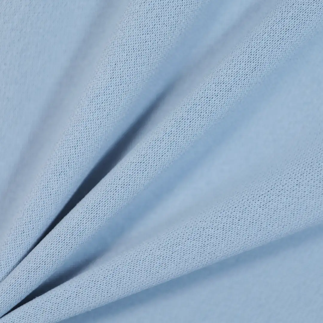 China Fabric for Hoodie,Long Sleeve Base Layer Top Pique Knit Fabric Polyester dark blue color buy from China wholesaler bulk order at wholesale price free worldwide shipping Alibaba