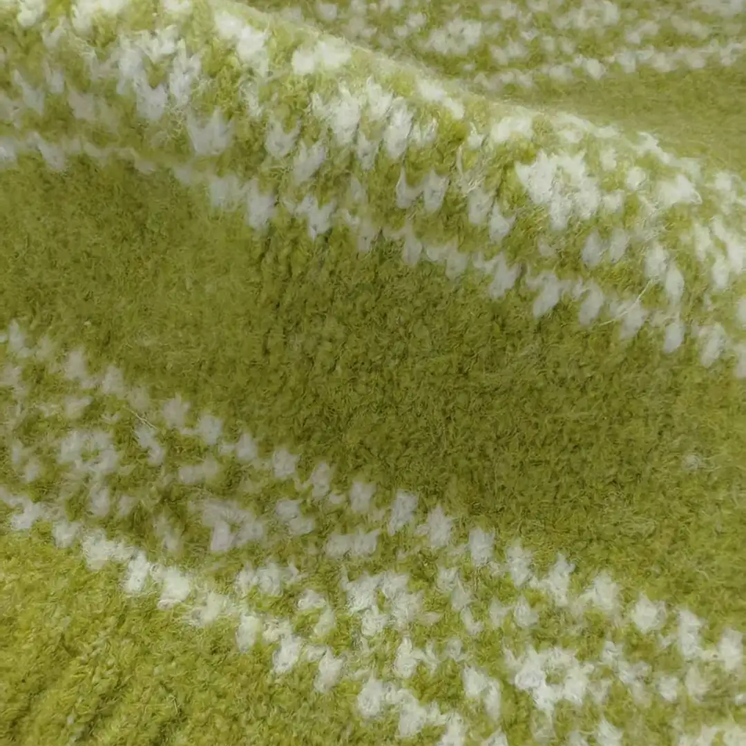 China Yarn for Full-Zipper Cardigan (Sweater),Shirt Long Sleeve Zipper (Sweater),Shirt Half Sleeve Button (Sweater),Crop Top Pullover (Sweater) Mossy Yarn Fancy Yarn Acrylic Recycled Polyester Wool Spandex white，green color buy from China wholesaler bulk order at wholesale price free worldwide shipping Alibaba