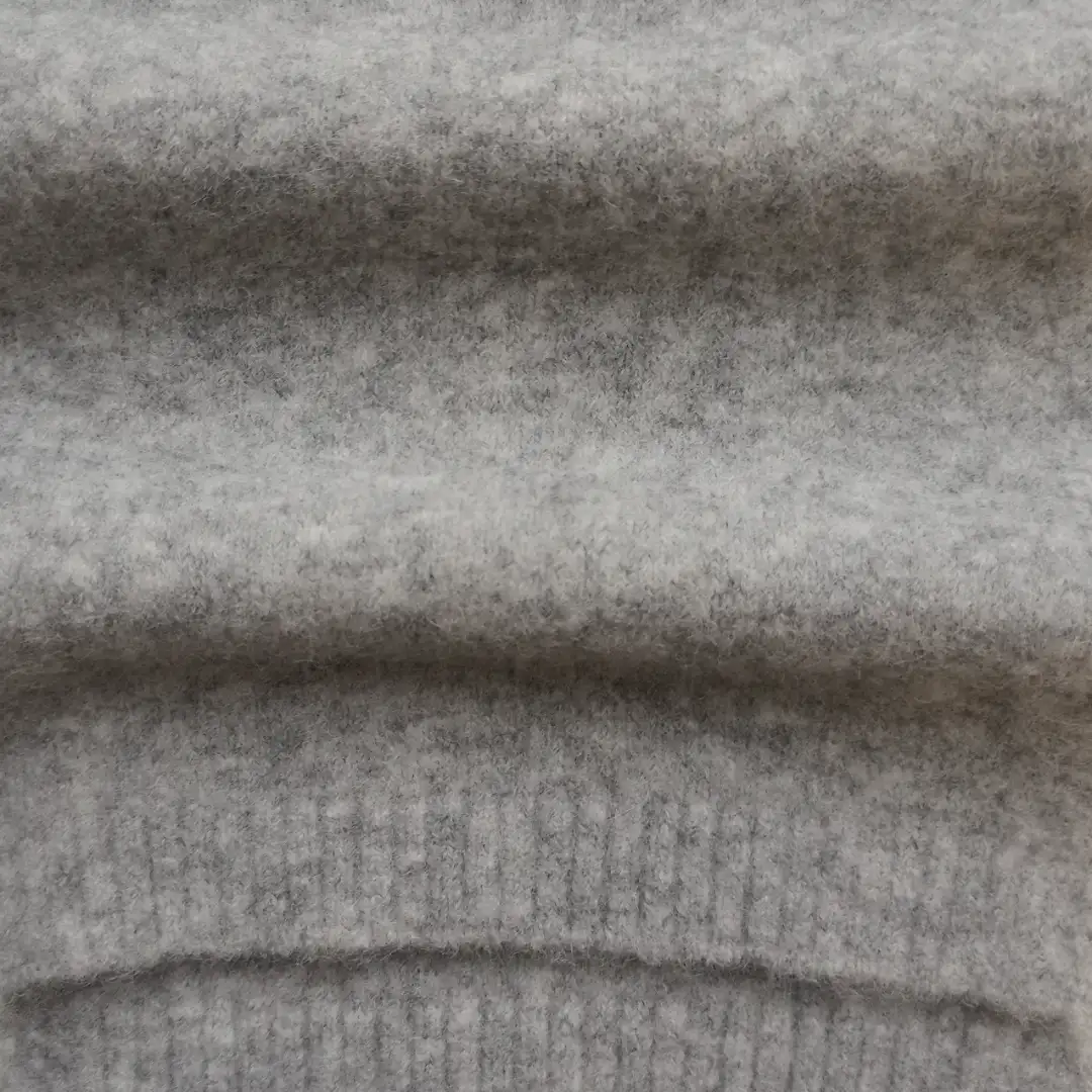 China Yarn for Ladies Vest (Sweater),Men’s Vest (Sweater),Half-Zipper Cardigan (Sweater),Knitted Jacket (Sweater),Round Neck Pullover (Sweater),Kids Crew-Neck Cardigan (Sweater) Mossy Yarn Fancy Yarn Recycled Polyester Acrylic Nylon Wool Spandex Grey color buy from China wholesaler bulk order at wholesale price free worldwide shipping Alibaba