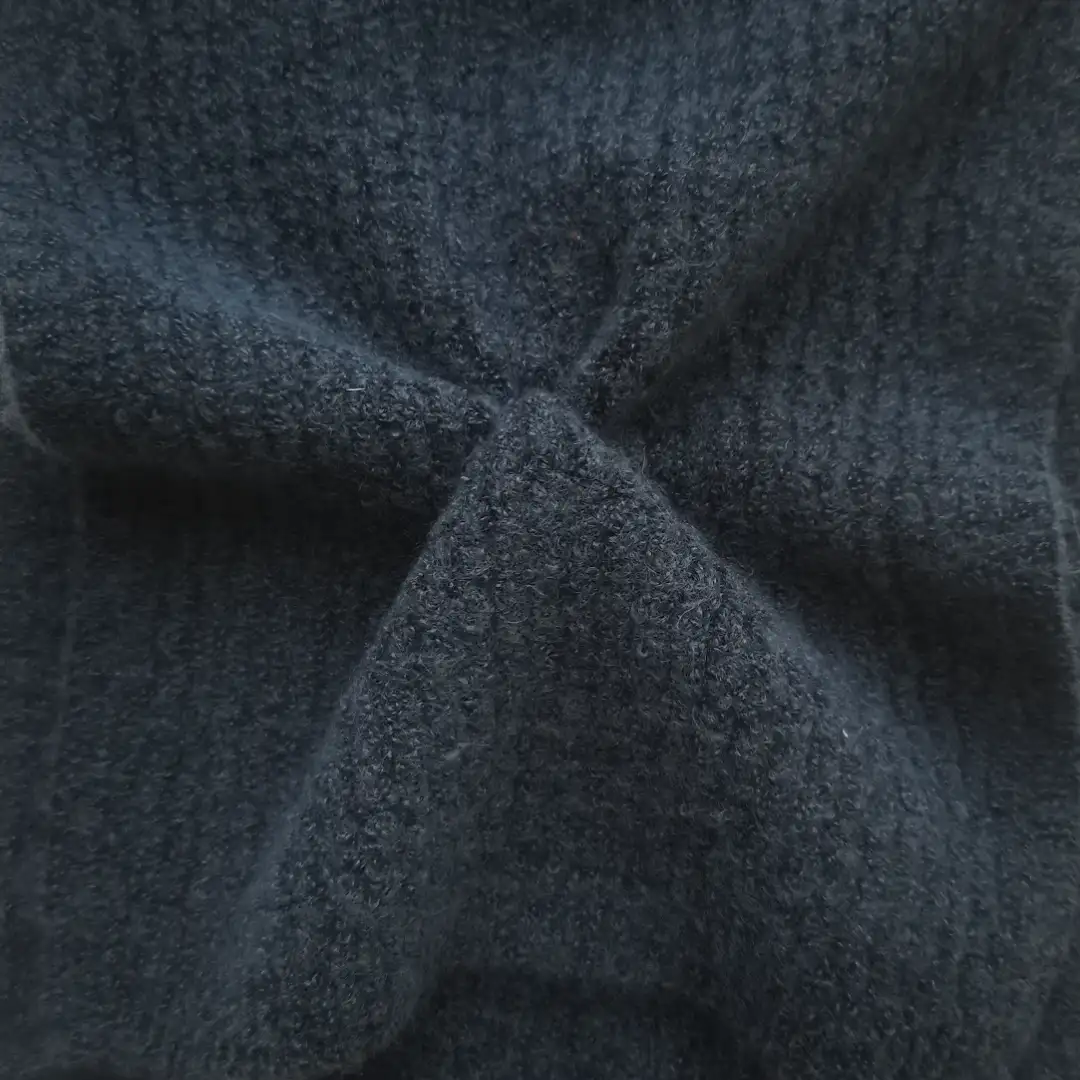 China Yarn for Ladies Vest (Sweater),Men’s Vest (Sweater),Open Cardigan (Sweater),Round Neck Pullover (Sweater),Crew Neck Pullover (Sweater),Kids Crew-Neck Cardigan (Sweater) Mossy Yarn Fancy Yarn Recycled Polyester Acrylic Wool Spandex Dark Green color buy from China wholesaler bulk order at wholesale price free worldwide shipping Alibaba