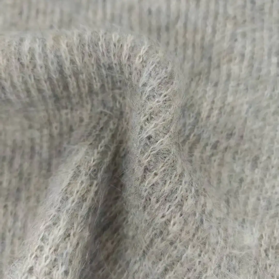 China Yarn for Open Cardigan (Sweater),Full-Zipper Cardigan (Sweater),Shirt Long Sleeve Button (Sweater),Shirt Long Sleeve Zipper (Sweater) Mossy Yarn Fancy Yarn Nylon Polyester Wool Gray color buy from China wholesaler bulk order at wholesale price free worldwide shipping Alibaba