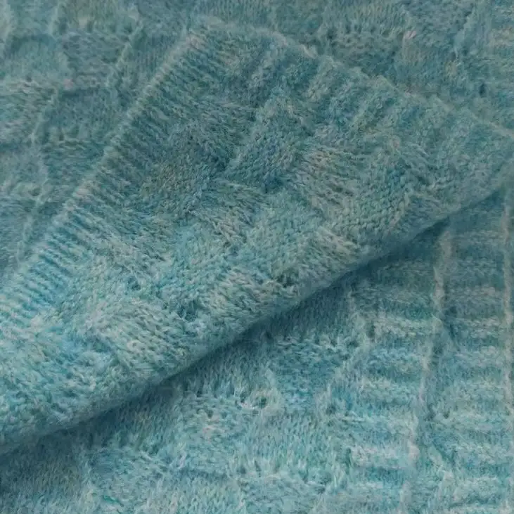 China Yarn for Full-Zipper Cardigan (Sweater),Half-Zipper Cardigan (Sweater),Shirt Long Sleeve Zipper (Sweater) Mossy Yarn Fancy Yarn Polyester Wool Nylon Spandex Blue color buy from China wholesaler bulk order at wholesale price free worldwide shipping Alibaba