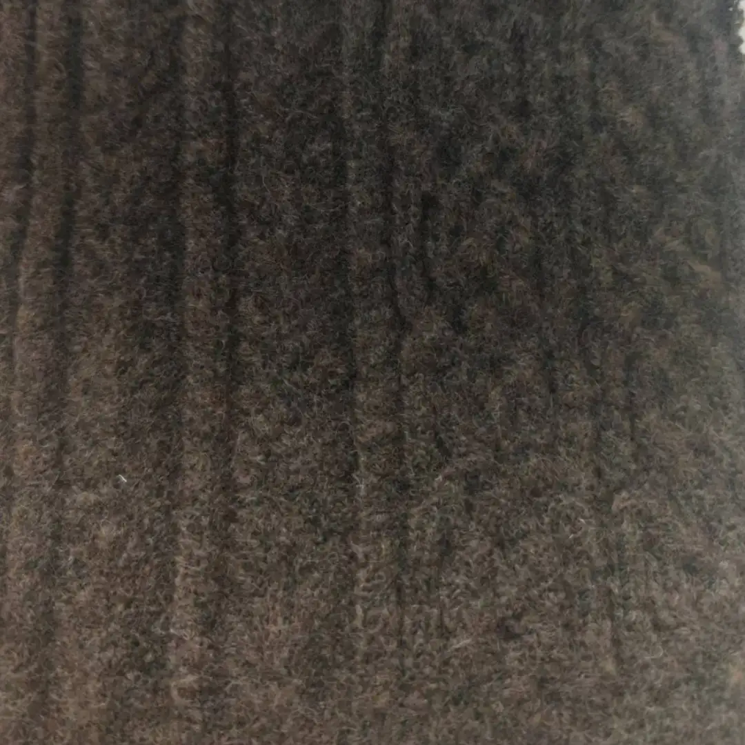 China Yarn for Full-Zipper Cardigan (Sweater),Half-Zipper Cardigan (Sweater),Shirt Long Sleeve Button (Sweater),Knitted Jacket (Sweater) Mossy Yarn Fancy Yarn Recycled Polyester Nylon RWS Wool Spandex brown color buy from China wholesaler bulk order at wholesale price free worldwide shipping Alibaba