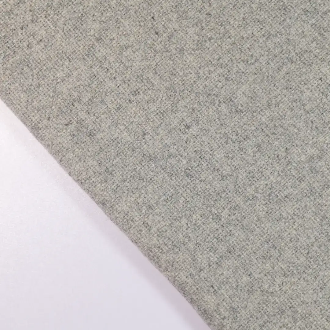 China Fabric for Jackets,Trench Coat,Overcoat Woolen Tweed Woolen Polyester Wool LIGHT GREY color buy from China wholesaler bulk order at wholesale price free worldwide shipping Alibaba