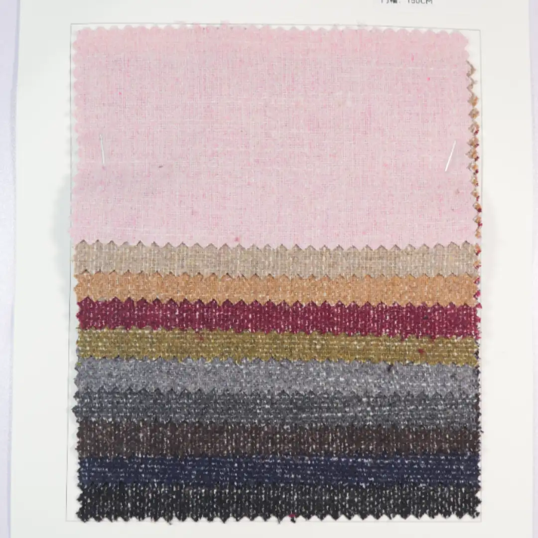 China Fabric for Jackets,Overcoat Woolen Tweed Woolen Polyester Wool Linen Rayon grey color buy from China wholesaler bulk order at wholesale price free worldwide shipping Alibaba