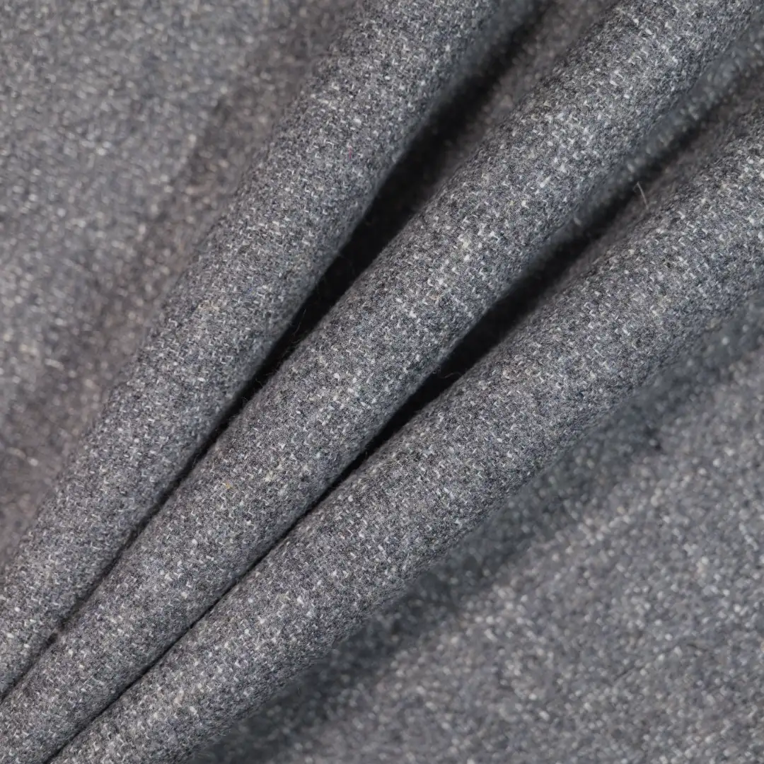 China Fabric for Jackets,Overcoat Woolen Tweed Woolen Polyester Wool Linen Rayon GREY color buy from China wholesaler bulk order at wholesale price free worldwide shipping Alibaba