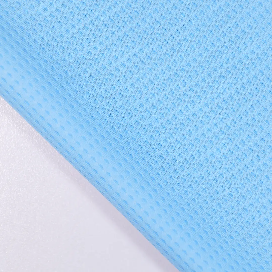 China Fabric for Skirt Jacquard Synthetic Woven Fabric Polyester BLUE color buy from China wholesaler bulk order at wholesale price free worldwide shipping Alibaba