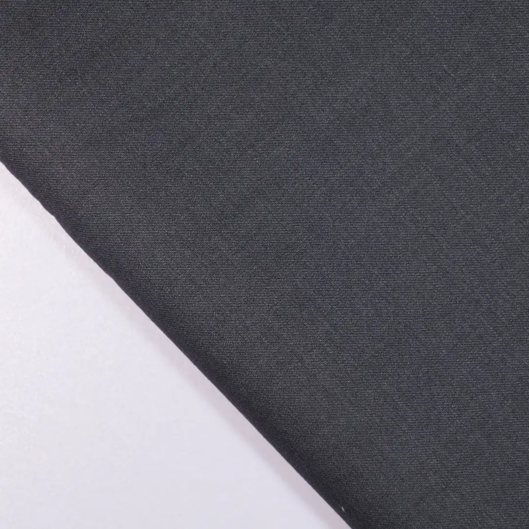 China Fabric for Pants,Strap Midi Dress TC Poplin Woven Blended Fabric Polyester Rayon Spandex BLACK color buy from China wholesaler bulk order at wholesale price free worldwide shipping Alibaba