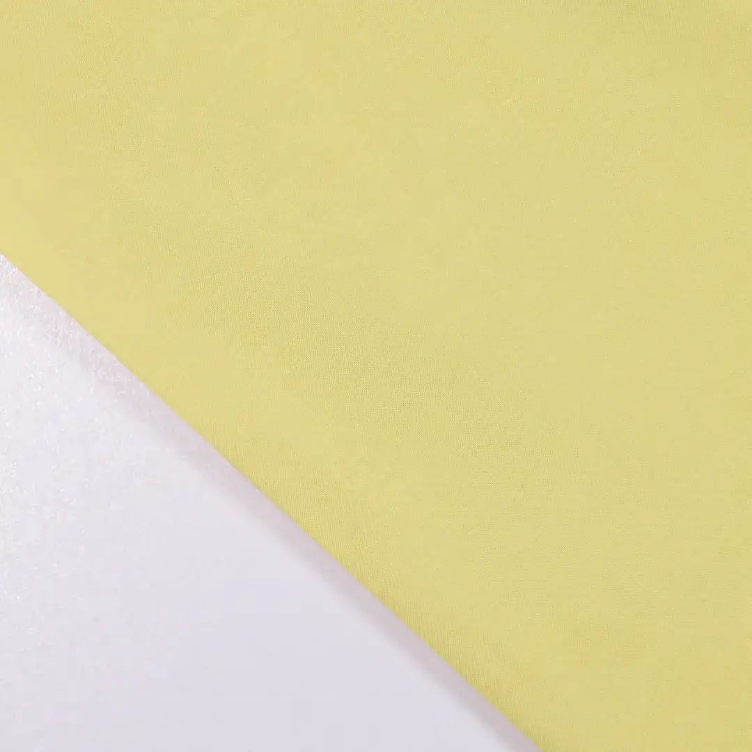 China Fabric for Shirt Cotton Plain Natural Woven Fabric Cotton yellow color buy from China wholesaler bulk order at wholesale price free worldwide shipping Alibaba