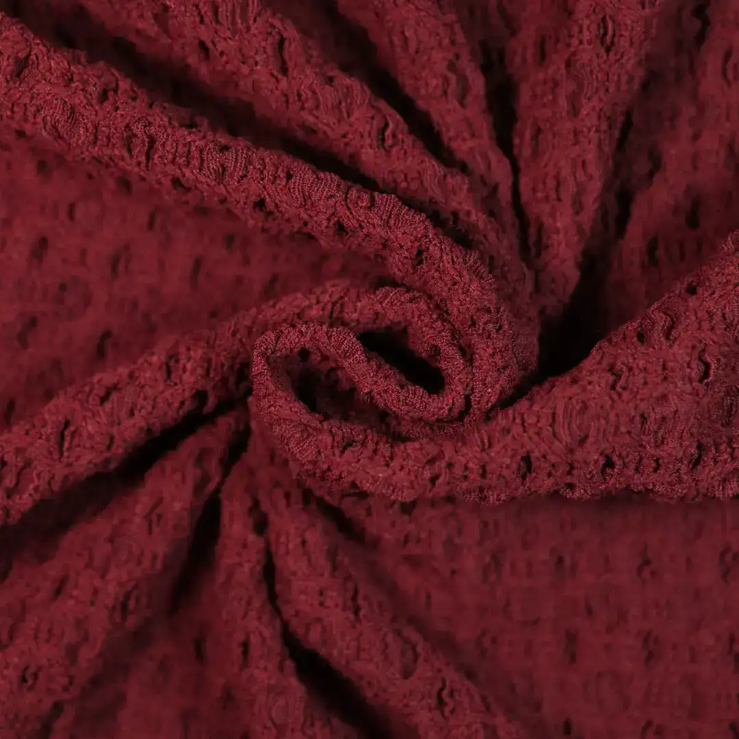 China Fabric for Skirt,Womens Crew-Neck Layer Top,Womens High Neck Tight Layer Top Jacquard Knit Fabric Polyester Spandex red color buy from China wholesaler bulk order at wholesale price free worldwide shipping Alibaba