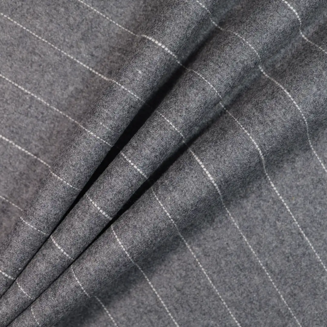 China Fabric for Shirt Woolen Overcoat Woolen Wool Polyester grey color buy from China wholesaler bulk order at wholesale price free worldwide shipping Alibaba