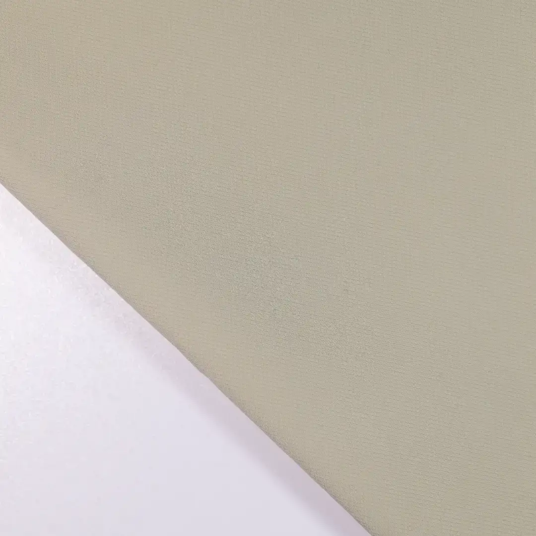China Fabric for Shirt Twill Synthetic Woven Fabric Polyester khaki color buy from China wholesaler bulk order at wholesale price free worldwide shipping Alibaba