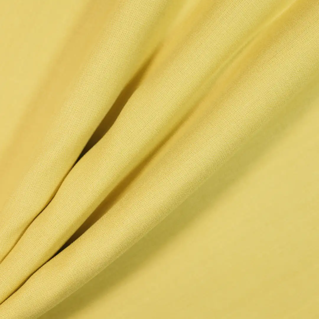 China Fabric for Shirt,Skirt,Ruffle Shirt Dress,Strap Midi Dress Tencel Plain Natural Woven Fabric Tencel YELLOW color buy from China wholesaler bulk order at wholesale price free worldwide shipping Alibaba