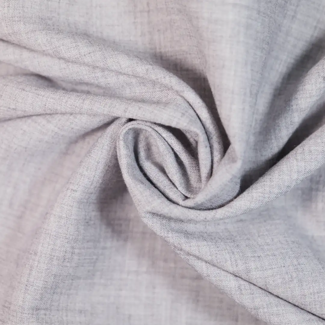 China Fabric for Skirt,Ruffle Shirt Dress,Strap Midi Dress Polyester/Rayon Plain Woven Blended Fabric Polyester Rayon Spandex grey color buy from China wholesaler bulk order at wholesale price free worldwide shipping Alibaba