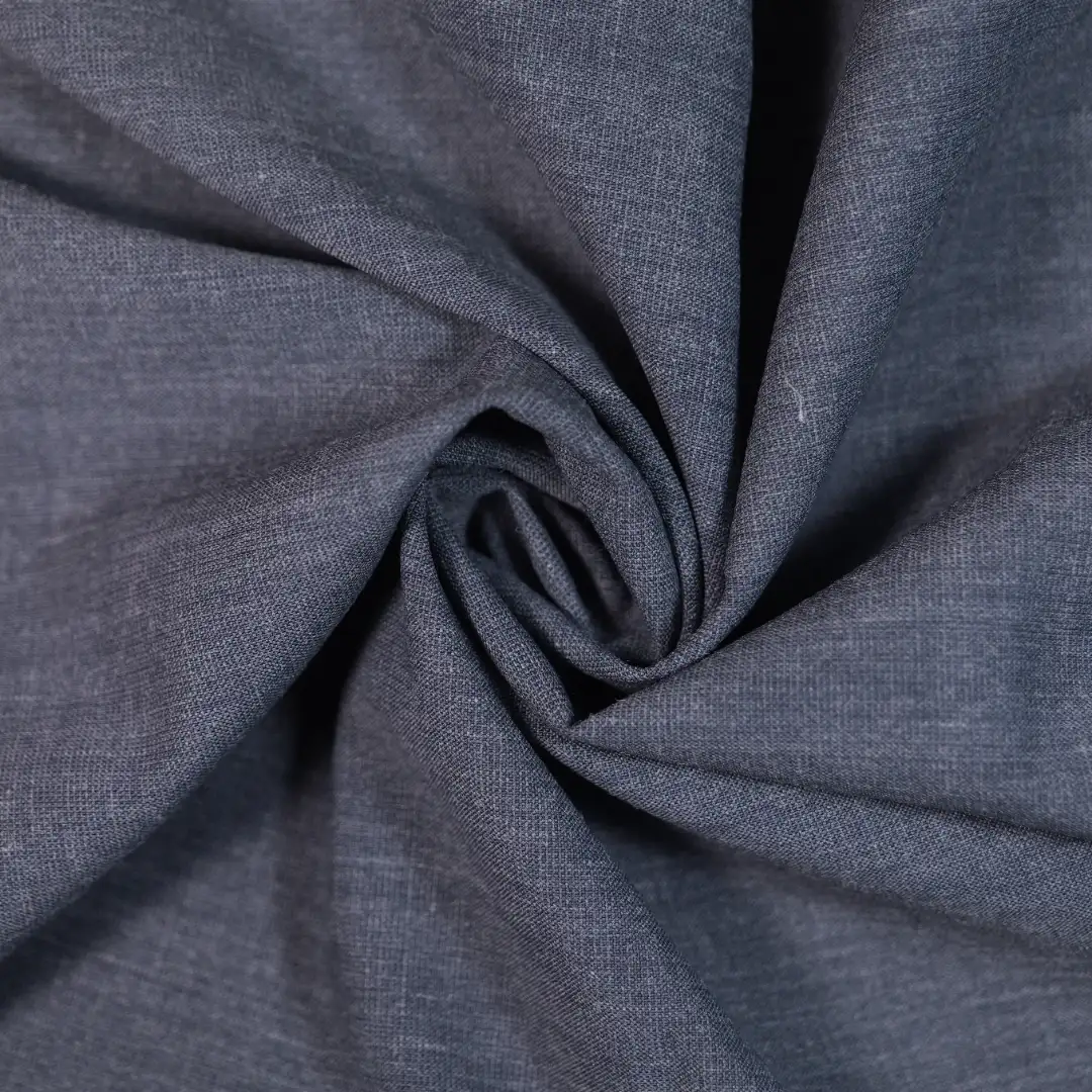 China Fabric for Skirt,Ruffle Shirt Dress,Strap Midi Dress TC Poplin Woven Blended Fabric Polyester Rayon Spandex grey color buy from China wholesaler bulk order at wholesale price free worldwide shipping Alibaba