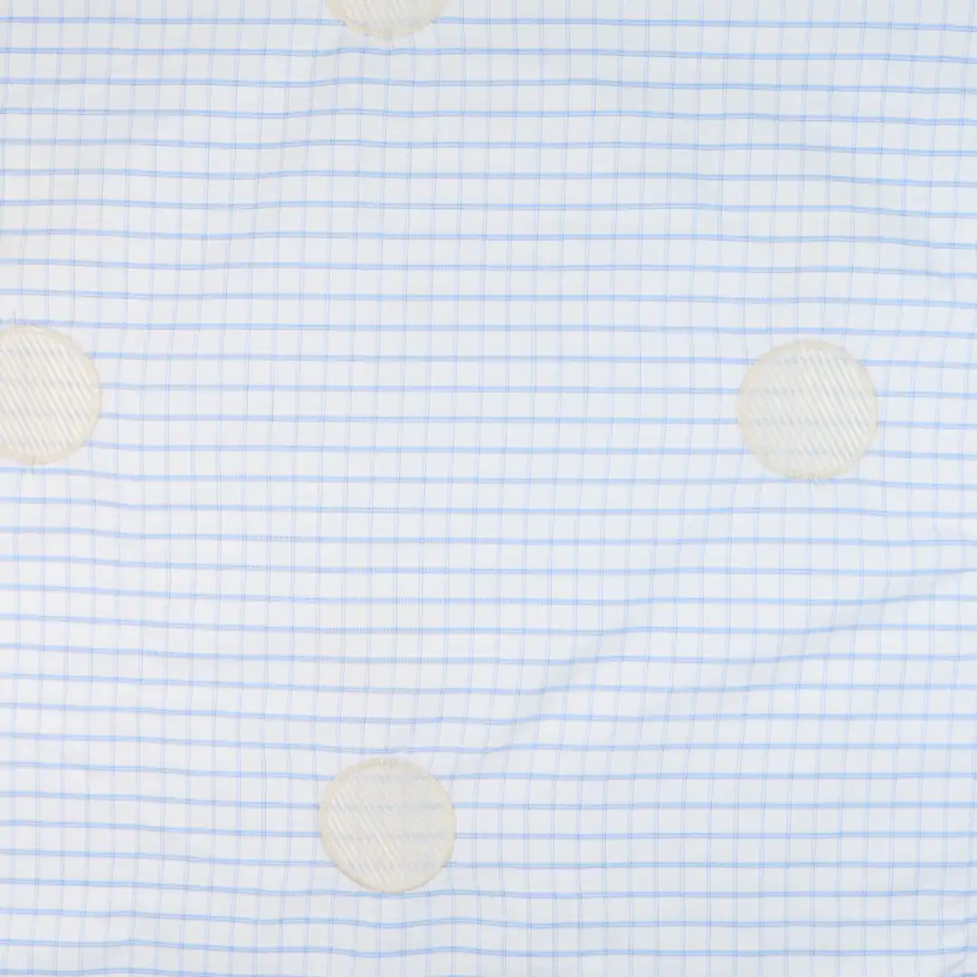 China Fabric for Shirt,Skirt,Backless Beach Dress,Strap Midi Dress Yarn Dyed Check Woven Blended Fabric Polyester Cotton blue color buy from China wholesaler bulk order at wholesale price free worldwide shipping Alibaba
