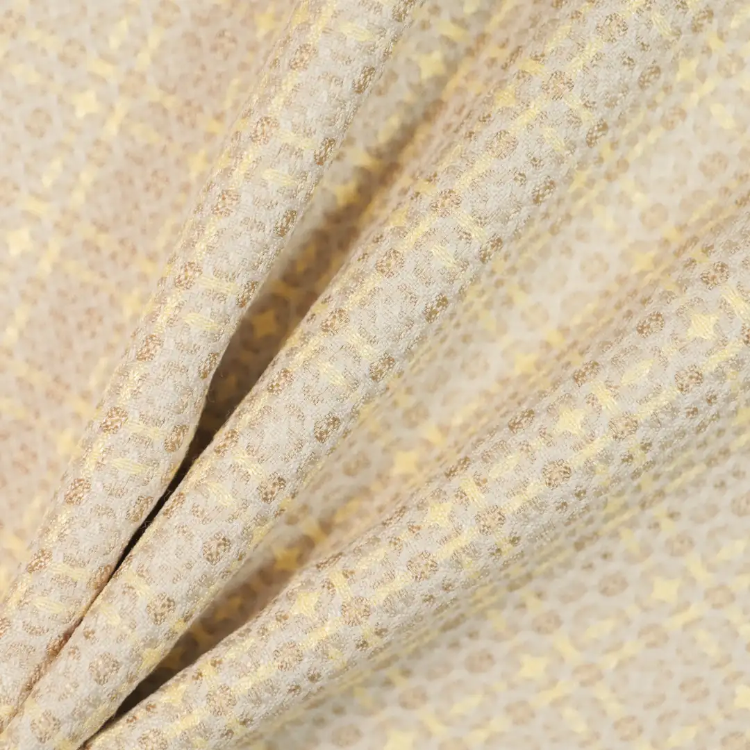 China Fabric for Jackets,Skirt,Long Sleeve Base Layer Top Jacquard Woven Blended Fabric Polyester Rayon RICE color buy from China wholesaler bulk order at wholesale price free worldwide shipping Alibaba