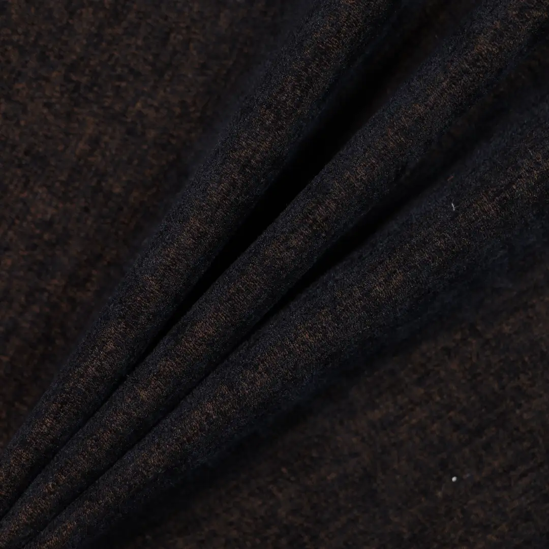 China Fabric for Jackets,Fringe Jacket Jacquard Woven Blended Fabric Polyester Rayon coffee color buy from China wholesaler bulk order at wholesale price free worldwide shipping Alibaba