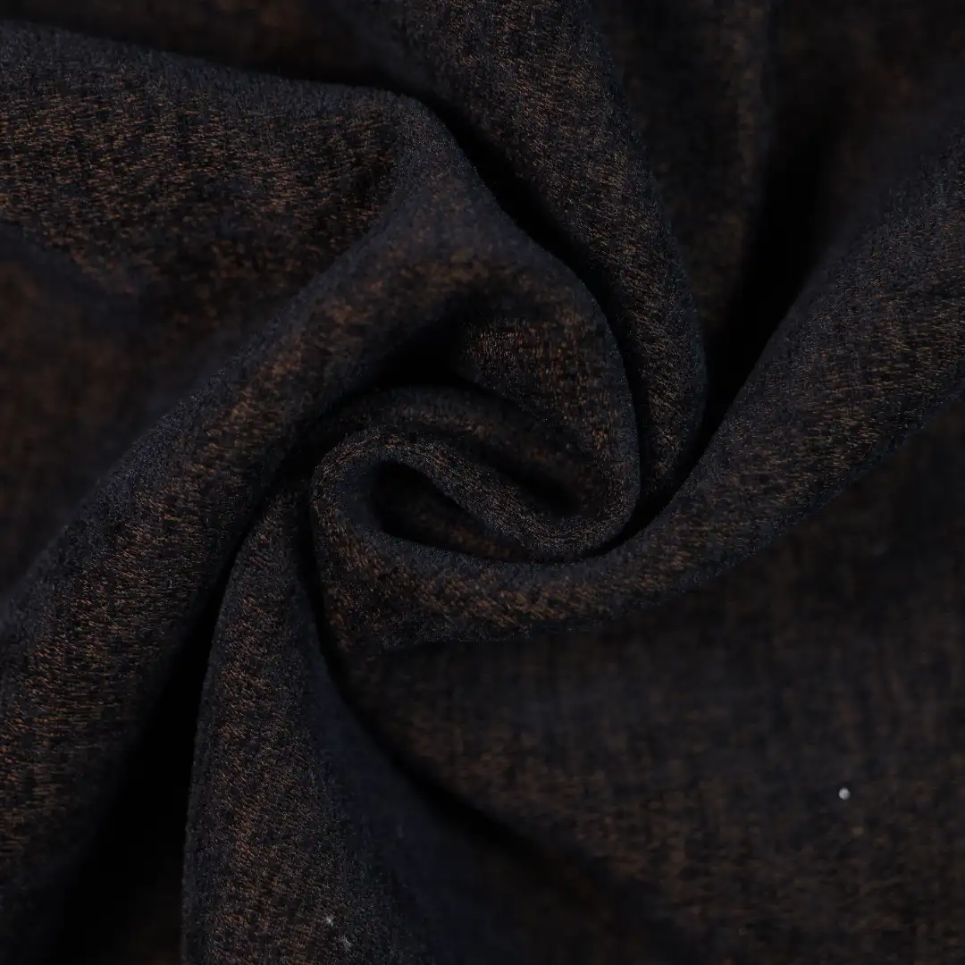 China Fabric for Jackets,Fringe Jacket Jacquard Woven Blended Fabric Polyester Rayon coffee color buy from China wholesaler bulk order at wholesale price free worldwide shipping Alibaba