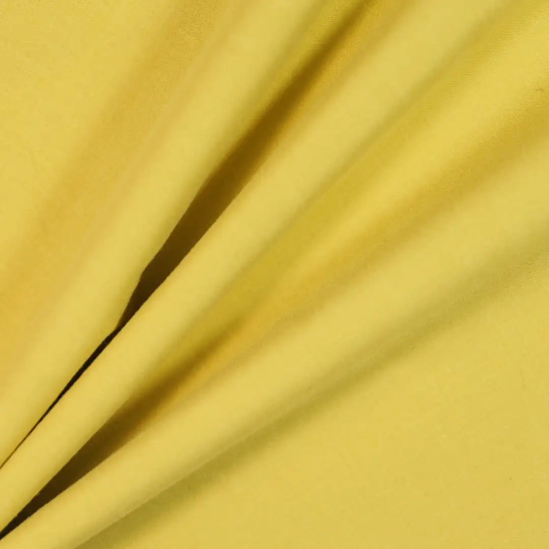 China Fabric for Shirt,Pants,Backless Beach Dress Cotton Plain Natural Woven Fabric Cotton yellow color buy from China wholesaler bulk order at wholesale price free worldwide shipping Alibaba