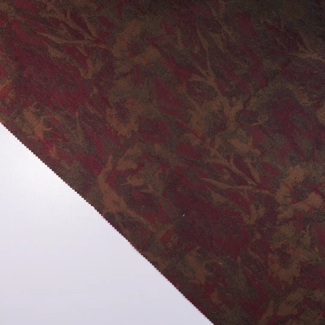 China Fabric for Jackets,Skirt,Trench Coat Polyester/Rayon Plain Woven Blended Fabric Polyester PET Acrylic Nylon Silk Wool coffee color buy from China wholesaler bulk order at wholesale price free worldwide shipping Alibaba