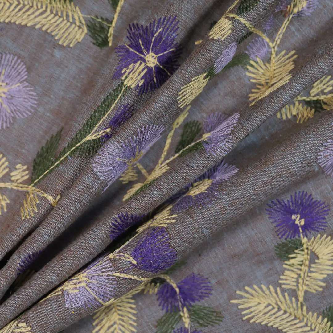 China Fabric for Shirt,Jackets,Skirt Jacquard Woven Blended Fabric Linen Cotton BLUE color buy from China wholesaler bulk order at wholesale price free worldwide shipping Alibaba