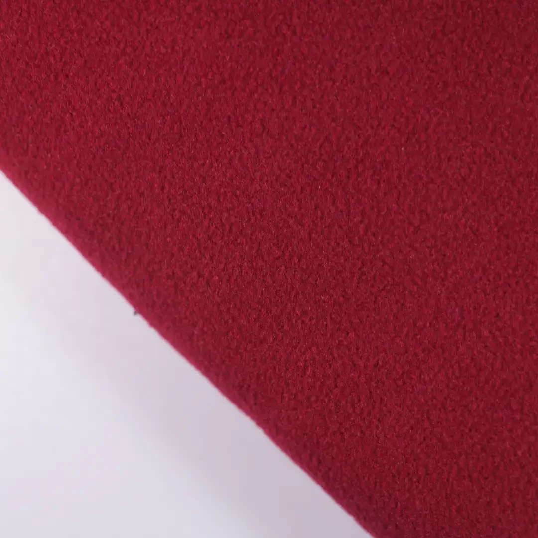 China Fabric for Blouse,Hoodie Polar Fleece Knit Fabric Polyester RED color buy from China wholesaler bulk order at wholesale price free worldwide shipping Alibaba