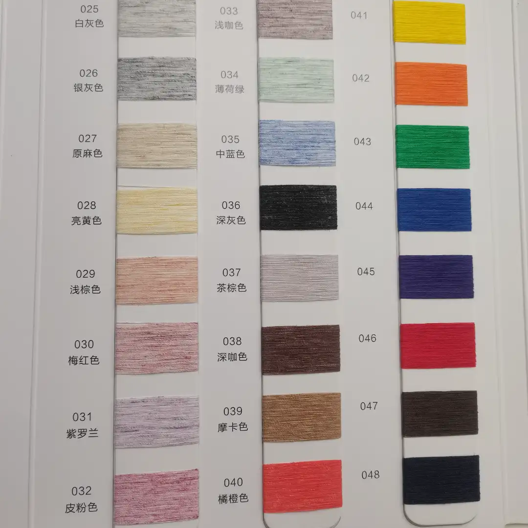 China Yarn for Ladies Vest (Sweater),Men’s Vest (Sweater),Crew Neck Pullover (Sweater),Polo T-shirt (Sweater),Women's Pants (Sweater),Kids Crew-Neck Cardigan (Sweater),Roll Neck Jumper (Sweater) Linen Spun Regular Yarn Polyester Acrylic Lyocell Linen Dark Ivory color buy from China wholesaler bulk order at wholesale price free worldwide shipping Alibaba