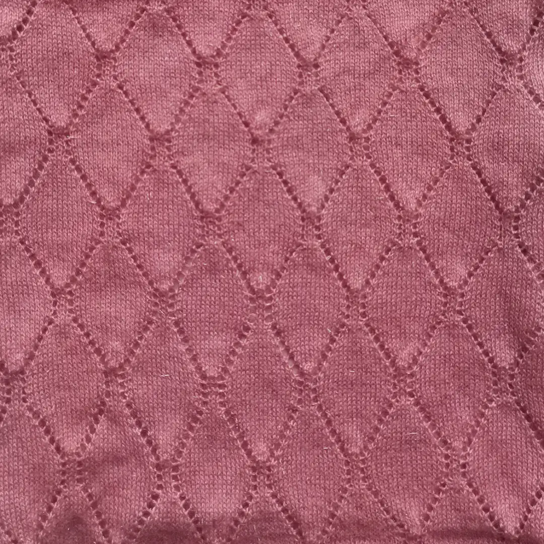 China Yarn for Ladies Vest (Sweater),Open Cardigan (Sweater),Round Neck Pullover (Sweater),Kids Crew-Neck Cardigan (Sweater),U-Neck Cardigan (Sweater),Kids V-Neck Cardigan (Sweater),V-Neck Button Down Vest (Sweater) Semi-Worsted Spun Regular Yarn Rayon Polyester Dark Pink color buy from China wholesaler bulk order at wholesale price free worldwide shipping Alibaba