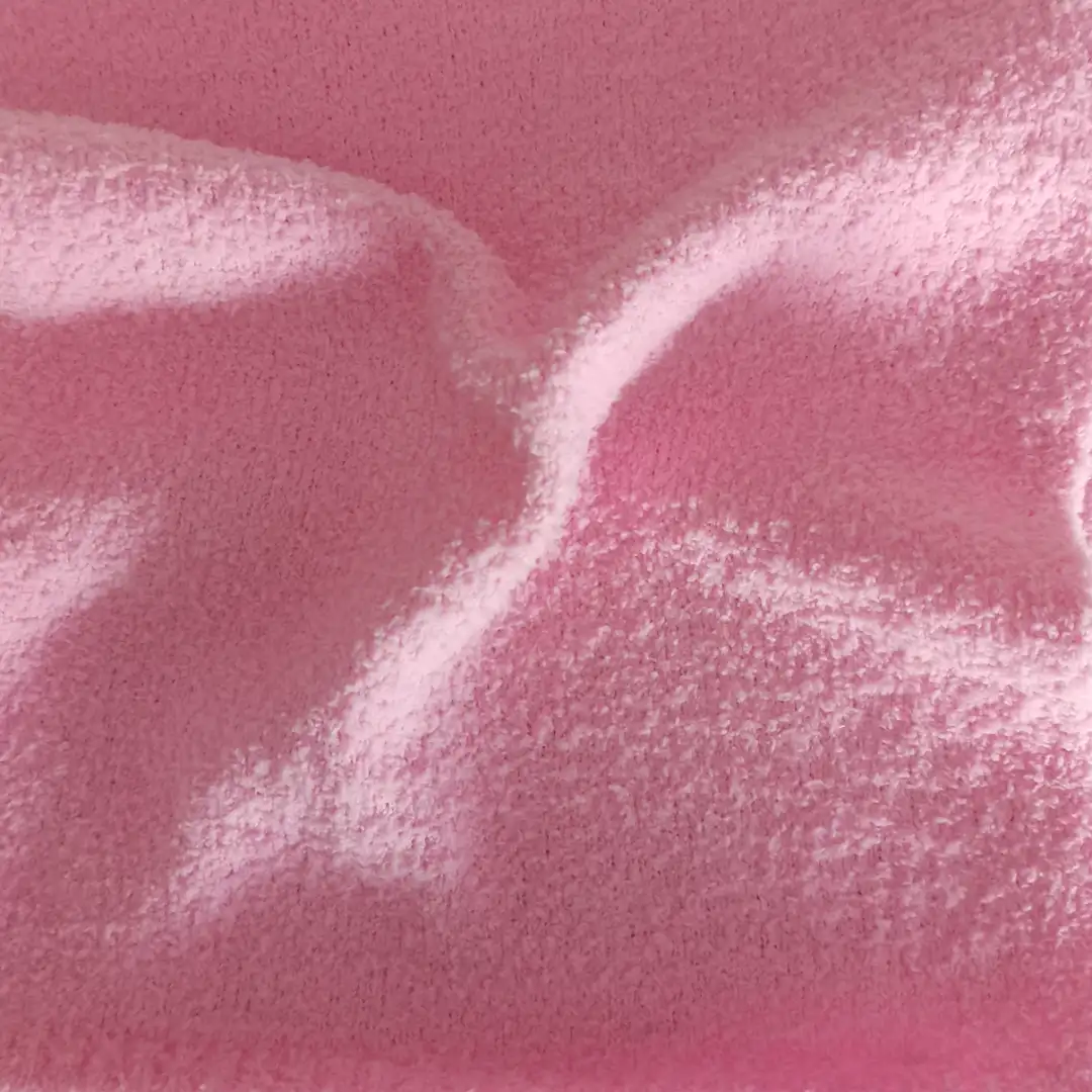 China Yarn for Ladies Vest (Sweater),Round Neck Pullover (Sweater),Men's Pants (Sweater),Kids Crew-Neck Cardigan (Sweater),Roll Neck Jumper (Sweater),U-Neck Cardigan (Sweater),Kids V-Neck Cardigan (Sweater) Teddy Yarn Fancy Yarn Polyester Pink color buy from China wholesaler bulk order at wholesale price free worldwide shipping Alibaba