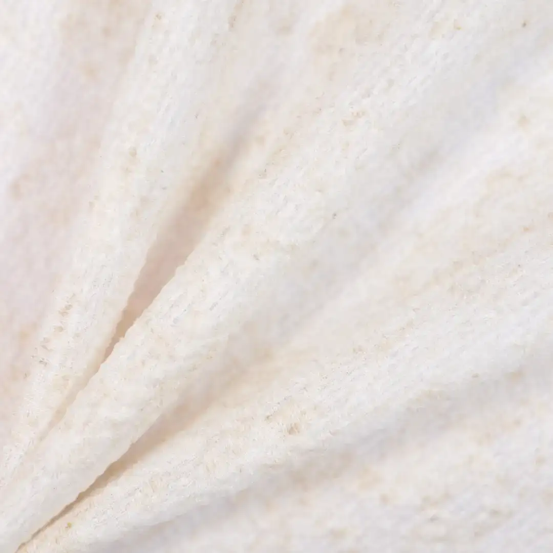 China Fabric for T-Shirt,Polo Shirt Jacquard Knit Fabric Polyester Nylon Flax Spandex Beige color buy from China wholesaler bulk order at wholesale price free worldwide shipping Alibaba