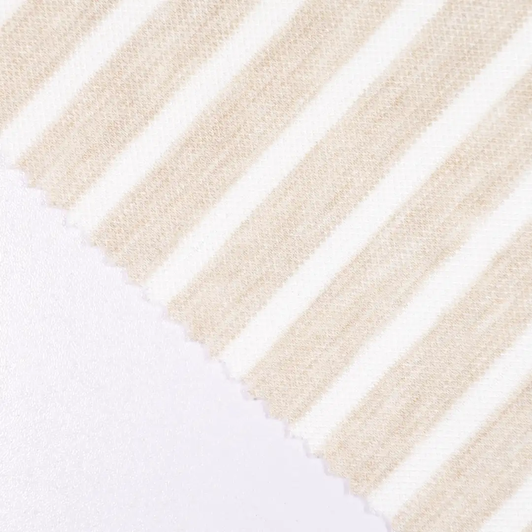 China Fabric for T-Shirt,Polo Shirt,Loungewear Yarn-dyed fabric Knit Fabric Polyester Modal Spandex brown color buy from China wholesaler bulk order at wholesale price free worldwide shipping Alibaba