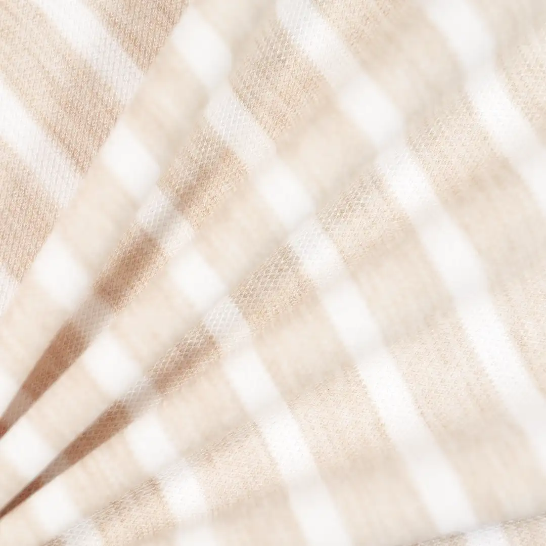 China Fabric for T-Shirt,Polo Shirt,Loungewear Yarn-dyed fabric Knit Fabric Polyester Modal Spandex brown color buy from China wholesaler bulk order at wholesale price free worldwide shipping Alibaba